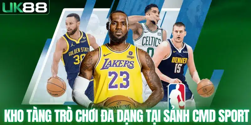 Kho tàng trò chơi đa dạng tại sảnh CMD SPORT